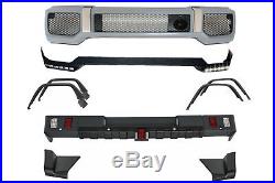 Body Kit Für Mercedes G-Klasse 89-17 G65 Stoßstange Fender Flares Lip LED