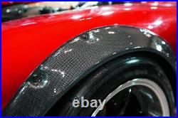 Body Tuning 2x Wheel Thread Mudguard Widening Carbon for Alfa Romeo Giulietta