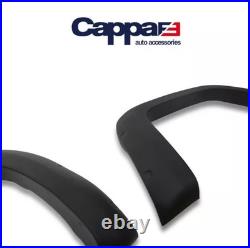 Cappafe Fender Flare Wheel Arch Set Of 4 Kit Black For VW Amarok 2010-2016