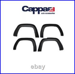 Cappafe Fender Flare Wheel Arch Set Of 4 Kit Black For VW Amarok 2010-2016