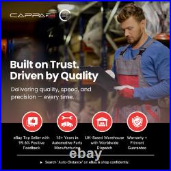 Cappafe Fender Flare Wheel Arch Set Of 4 Kit Black For VW Amarok 2010-2016