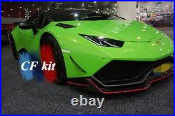 Carbon Fiber Front Bumper Lip Chin Spoiler Kits For Lamborghini LP700 RZ Style