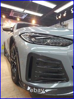 Carbon fiber front and rear fender flares kit set Fit for BMW 2023 i4 M50