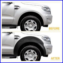 Custom Fit Wheel Arches Fender Flares for Ford Ranger 2016-2018 Wide Body Kit