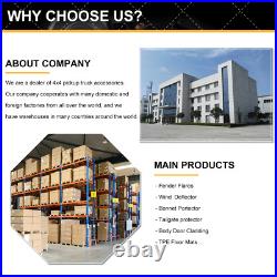 Extra Wide Body Wheel Arches Fender Flares Kit For Ford Ranger 2016-2018 Pickup