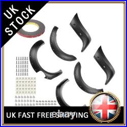 FENDER FLARES FITS Oceania Ranger 2017 Slim Wheel Arch Kit screw-on Matte Black