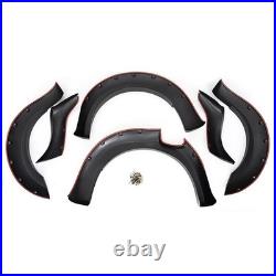 FENDER FLARES FITS Oceania Ranger 2017 Slim Wheel Arch Kit screw-on Matte Black