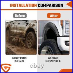 FENDER FLARES FOR Oceania Ranger 2015 Rear ARCHES Kit WHEEL Slim Wheel Arch