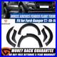 FENDER FLARES FOR Oceania Ranger 2016 Rear WIDE BODY BLACK Slim Wheel Arch Kit
