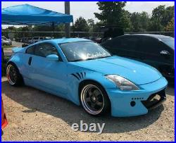 FRP TKYO WIDE BODY KIT WING FENDER FLARES COMPLETED Z33 for Nissan 350Z 03-08