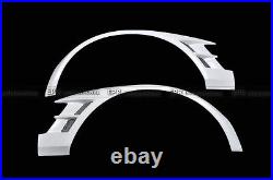 FRP Unpainted Front Wide Fender Flares Arch Kits For Mitsubishi EVO 8 9