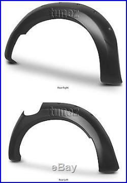 Fender Flare Kit Black For Ford Ranger T6 PX1 2011-2014 Wheel Arch ABS Flares ET