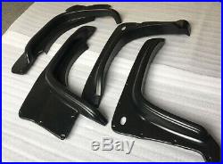 Fender Flare Kit Wheel Arch Cover Trim For 2007-2018 Suzuki Jimny 4ps BLACK ABS