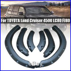 Fender Flare Trim Kit Wheel Arch Cover For TOYOTA Land Cruiser 4500 LC80 FJ80