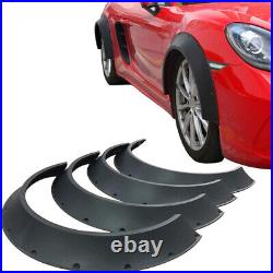 Fender Flares Extra Wide Body Wheel Arches Kit Black Mudguards For Jaguar F-Pace