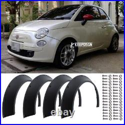 Fender Flares Extra Wide Extension Body Kit 4.5 Wheel Arch For Fiat Abarth 500