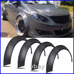 Fender Flares Extra Wide Extension Body Kit Wheel Arches For Vauxhall Opel Corsa