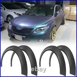 Fender Flares Extra Wide JDM Body Kit Wheel Arch Mudguard BLACK For Toyota Camry