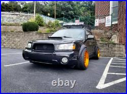 Fender Flares For Subaru Forester SG Wide Body Kit Arch Extensions 3.5 4pcs