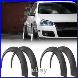 Fender Flares Wide Extension Body Kit Wheel Arches For VW JETTA GOLF MK4 MK5 MK6