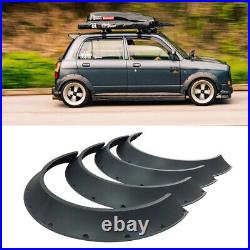 Flexible Fender Flares Extra Wide Wheel Arches Body Kit For Audi A6 C6 C7 Avant