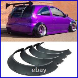 Flexible Fender Flares Extra Wide Wheel Arches Body Kit For Vauxhall Opel Corsa