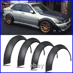 Flexible Fender Flares Extra Wide Wheel Arches Kit For Lexus IS300 IS250 IS200