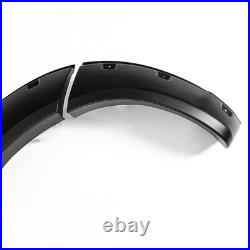 For 14-20 Nissan Navara D23 Np300 Black Wide Wheel Arches Fender Flares Kit