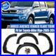 For 2005-14 Toyota Hilux Vigo MK6 MK7 Wide Wheel Arches Fender Flares Kit Black