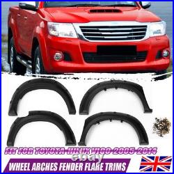 For 2005-14 Toyota Hilux Vigo Wide Wheel Arches Fender Flares Body kit BodyKit