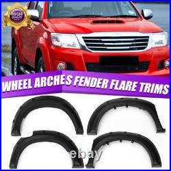 For 2005-14 Toyota Hilux Vigo Wide Wheel Arches Fender Flares Body kit BodyKit For 2005-14 Toyota Hilux Vigo Wide Wheel Arches Fender Flares Body kit BodyKit