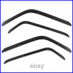 For 2007-2017 Jeep Wrangler JK Front & Rear Fender Flares Extensions Kit 4PCS