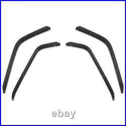For 2007-2017 Jeep Wrangler JK Front & Rear Fender Flares Extensions Kit 4PCS