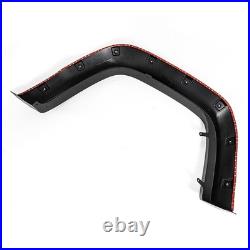 For 2010-20 Vw Amarok Black Wide Front Rear Wheel Arches Fender Flares Body Kits