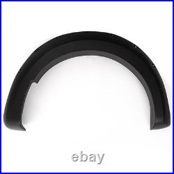 For 2012-2015 Ford Ranger T6 Black Wide Wheel Arches Fender Flares Body Kit 6Pcs