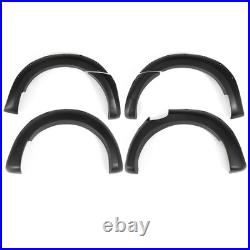 For 2019-2022 Ford Ranger T8 Black Wide Wheel Arches Fender Flares Body Kit 6Pcs