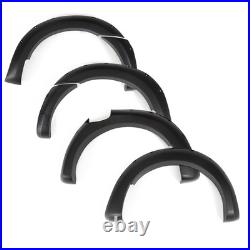For 2019-2022 Ford Ranger T8 Black Wide Wheel Arches Fender Flares Body Kit 6Pcs