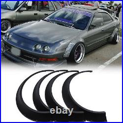For Acura Integra 1986-2001 Fender Flares Wheel Arches Guard Extra Wide Body Kit For Acura Integra 1986-2001 Fender Flares Wheel Arches Guard Extra Wide Body Kit