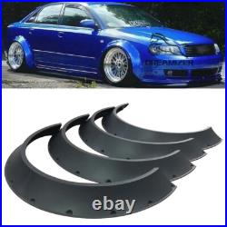 For Audi A4 B6 B7 B8 S-Line S4 Flexible Fender Flares Wide Wheel Arches Body Kit