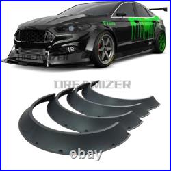 For Audi A4 B6 B7 B8 S-Line S4 Flexible Fender Flares Wide Wheel Arches Body Kit
