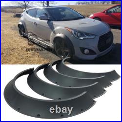 For Citroen C2 C3 4pcs 3.5 Car Fender Flares Extra Wide Wheel Arches Body Kits