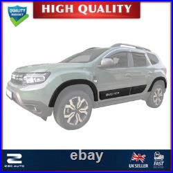 For Dacia Duster 2018-2023 Fender Flares & Door Moulding Full Kit Wheel Arches