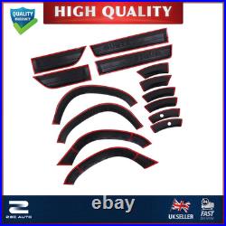 For Dacia Duster 2018-2023 Fender Flares & Door Moulding Full Kit Wheel Arches