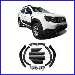 For Dacia Renault Duster Fender Flares Side Moulding Kit Full Set 2018-2023