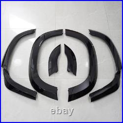 For Defender 110 L663 2020+ Gloss Black Wide Wheel Arches Fender Flare Trims Kit