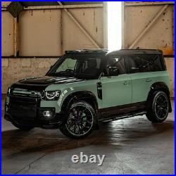 For Defender 110 L663 2020+ Gloss Black Wide Wheel Arches Fender Flare Trims Kit