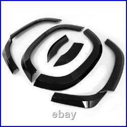 For Defender 110 L663 2020+ Gloss Black Wide Wheel Arches Fender Flare Trims Kit