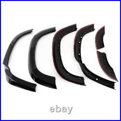 For Defender 110 L663 2020+ Gloss Black Wide Wheel Arches Fender Flare Trims Kit