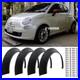 For Fiat Abarth 500 Fender Flares Extra Wide Extension Body Kit 4.5 Wheel Arch