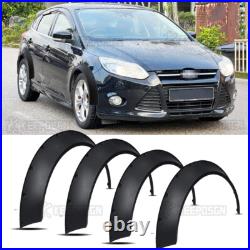 For Ford Focus 890mm 4PCS 4.5 Fender Flares Extra Wide Body Kit Wheel Arches